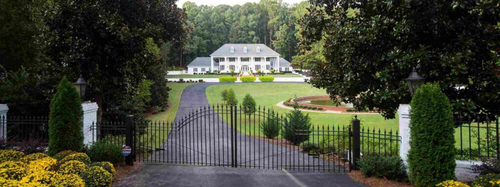 mansion in london protected by elite sentry residential security team